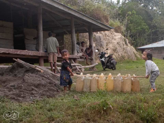 What are the benefits of having access to safe water here?