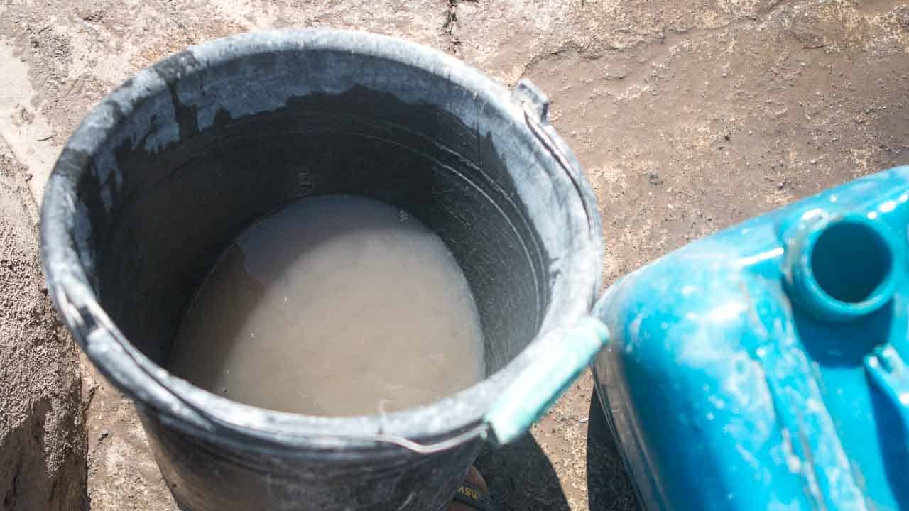 Drinking impure water in rural villages can look like this!