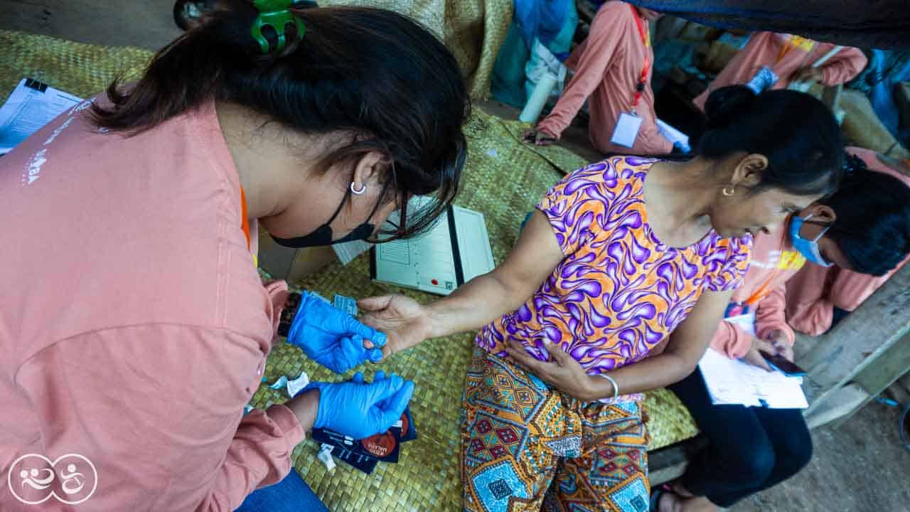 A Drop of Hope: Blood Testing for Malaria in East Sumba by Fair Future.