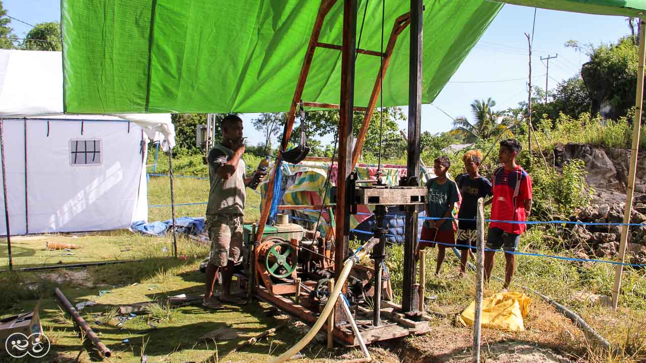 Drilling for Clean Water Changes Lives in East Sumba.