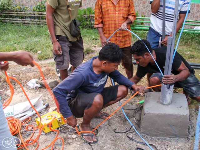 Drilling for Clean Water Changes Lives in East Sumba.
